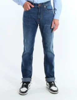 JEANS MORRIS 10OZ DARK USED