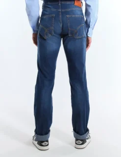 JEANS MORRIS 10OZ DARK USED