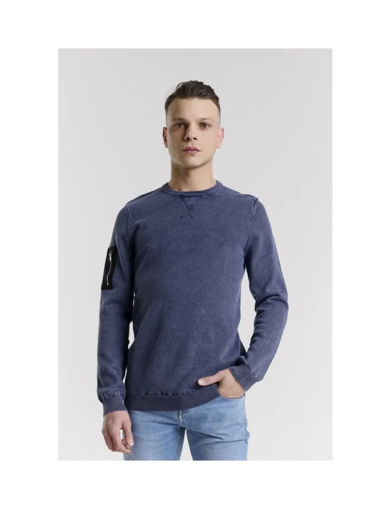 PULL LEICS 9CO NAVY DK