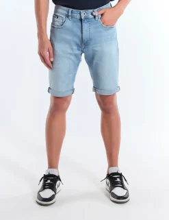 SHORT ALBERT REV 11OZ DARK BLU