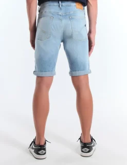 SHORT ALBERT REV 11OZ DARK BLU