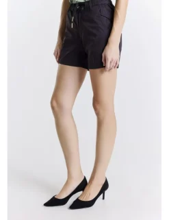 SHORT P224 COULISSE CO NERO