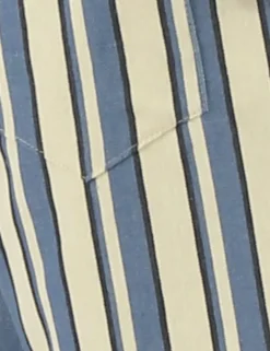 SHORT POTTEN TCOR WHITE OFF BLU