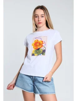 T-SHIRT APPE JCOSW BIANCO ROSA