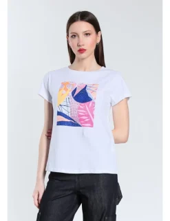 T-SHIRT APPE JCOSW BIANCO FIORI