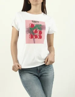 T-SHIRT APPE JCOSW BIANCO CHERRY