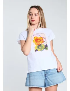 T-SHIRT APPE JCOSW BIANCO ROSA