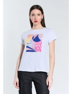 T-SHIRT APPE JCOSW BIANCO FIORI