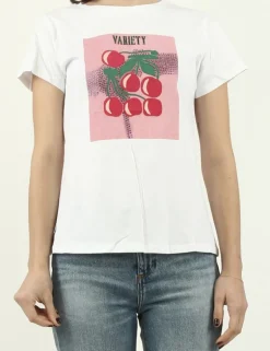 T-SHIRT APPE JCOSW BIANCO CHERRY