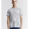 T-SHIRT CROWN JCOF BLU