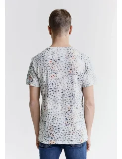 T-SHIRT CROWN JCOF BLU