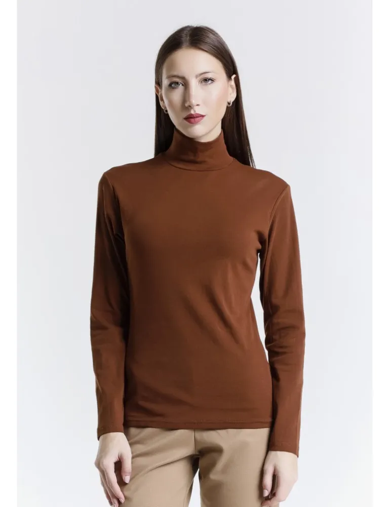 T-SHIRT DV NELLY JCO COGNAC
