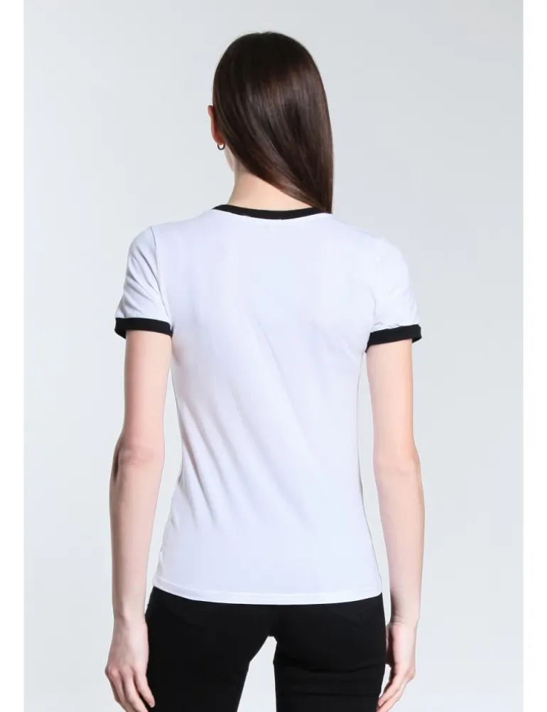 T-SHIRT ENFIE JCO BIANCO NERO