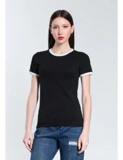 T-SHIRT ENFIE JCO NERO BIANCO