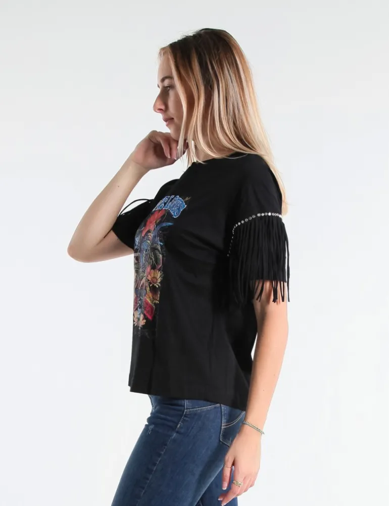 T-SHIRT GAYA JCOSWA NERO
