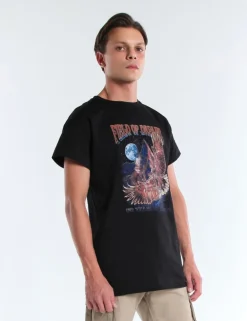 T-SHIRT GRID JCOP NERO