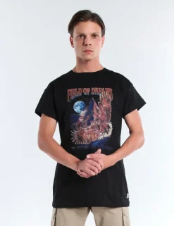 T-SHIRT GRID JCOP NERO