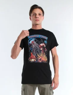 T-SHIRT HALO JCOP NERO