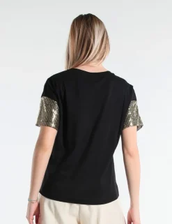 T-SHIRT LIKA JCOSWA NERO