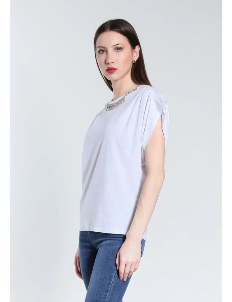 T-SHIRT LISI JCW BIANCO