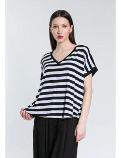 T-SHIRT LITTIA JCOR NERO