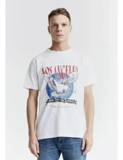 T-SHIRT MC ALMES JCOP2 BIANCO