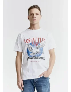 T-SHIRT MC ALMES JCOP2 BIANCO