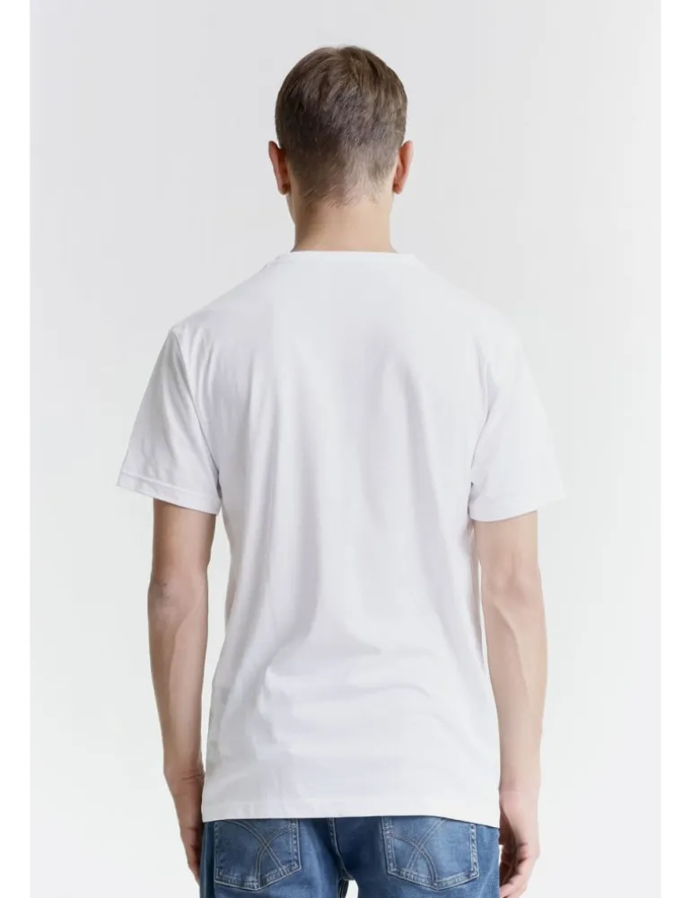 T-SHIRT MC ALMES JCOP2 BIANCO