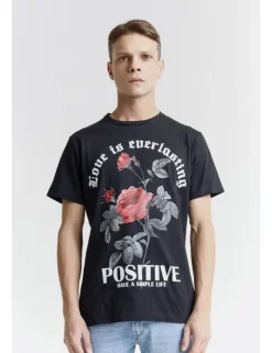 T-SHIRT MC ALMES JCOP1 NERO