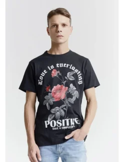 T-SHIRT MC ALMES JCOP1 NERO