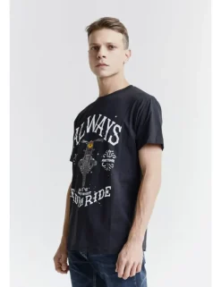 T-SHIRT MC ALMES JCOP2 NERO