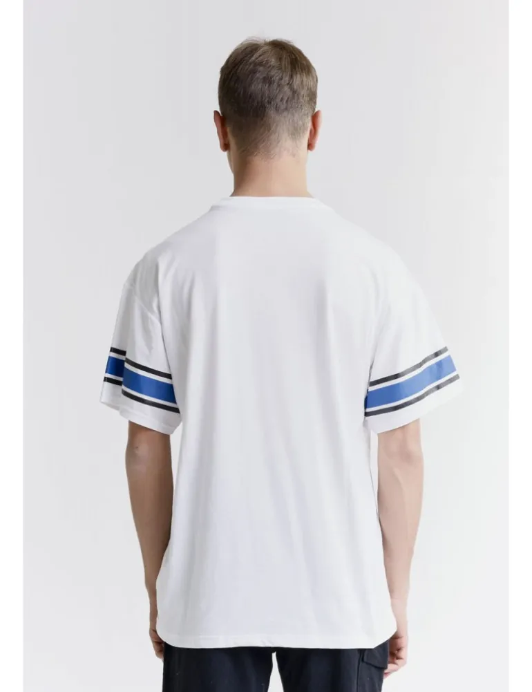 T-SHIRT MC FARROW JCOP1 BIANCO