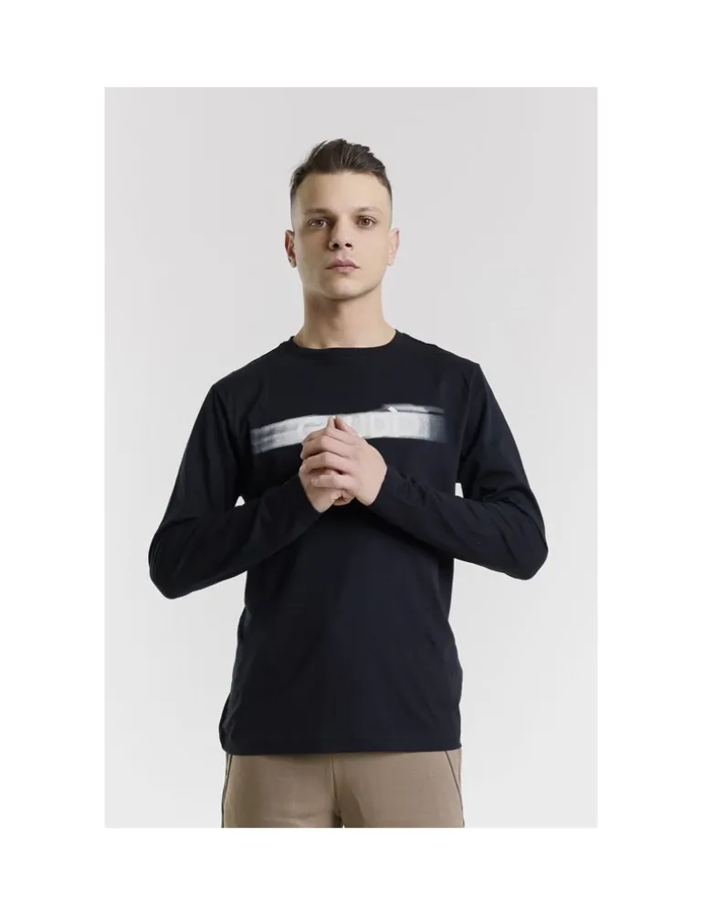 T-SHIRT ML 64009 JCO NERO
