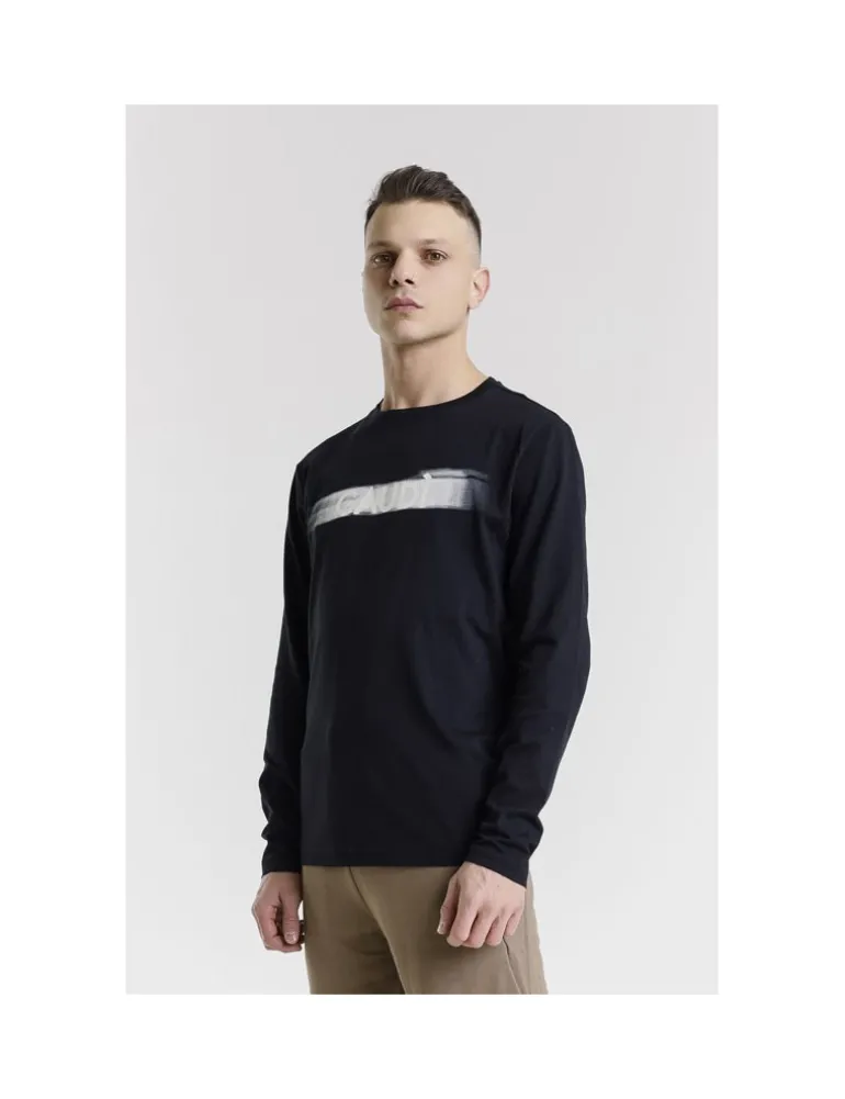 T-SHIRT ML 64009 JCO NERO