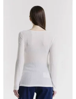 T-SHIRT ML GLIS JPL BIANCO OFF