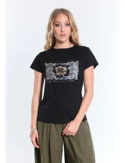 T-SHIRT NOTTE JCOPZ NERO FIORE