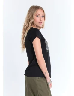 T-SHIRT NOTTE JCOPZ NERO FIORE