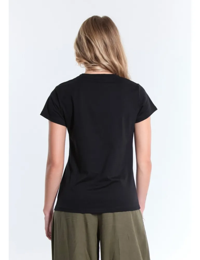 T-SHIRT NOTTE JCOPZ NERO FIORE