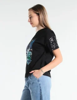 T-SHIRT PAM JCOSWA NERO