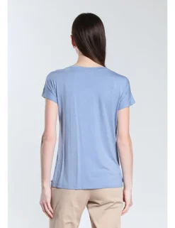 T-SHIRT V IOLE JCO CIELO