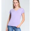T-SHIRT V IOLE JCO GLICINE