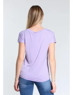 T-SHIRT V IOLE JCO GLICINE